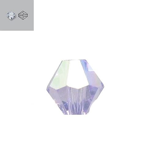 3mm Violet Aurore Boreale 5328 Swarovski Bead