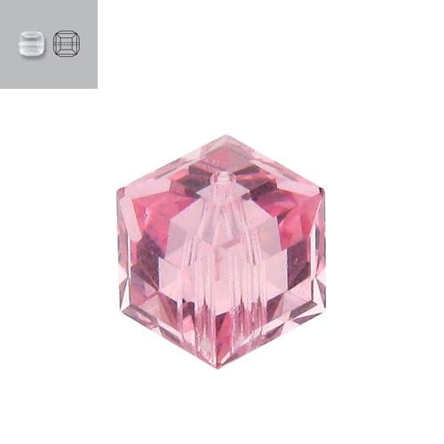 6MM LIGHT ROSE 5601 SWAROVSKI BEAD