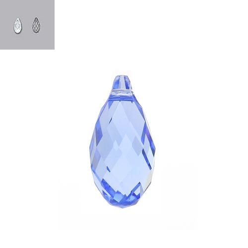 11X5.5MM LIGHT SAPPHIRE 6010 SWAROVSKI PENDANT