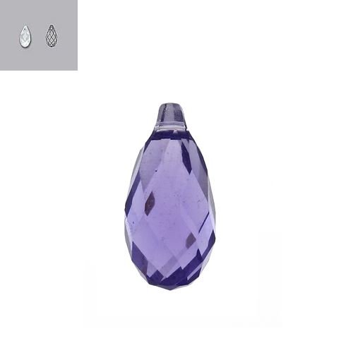 13X6.5MM TANZANITE 6010 SWAROVSKI PENDANT
