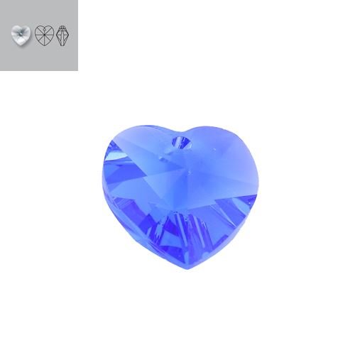 14.4X14MM SAPPHIRE 6228 SWAROVSKI PENDANT