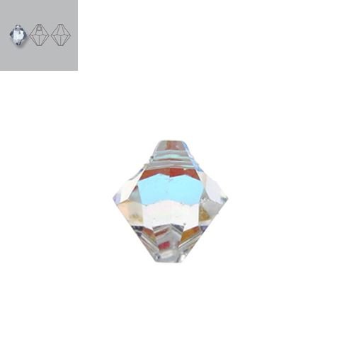 6mm Crystal Aurore Boreale 6301 Swarovski Pendant