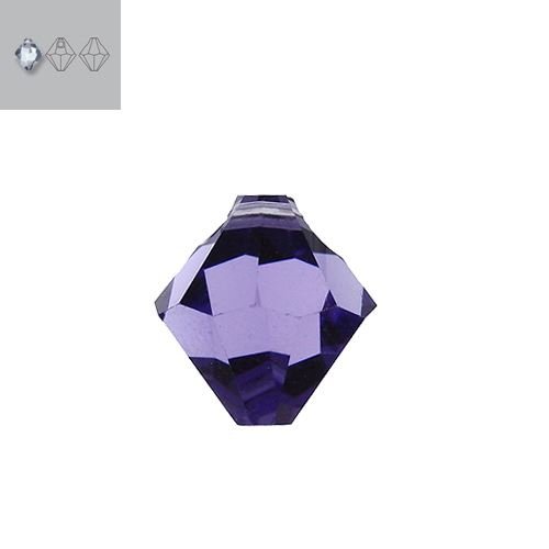 8MM TANZANITE 6301 SWAROVSKI PENDANT
