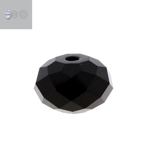 6mm Jet 5040 Swarovski Bead