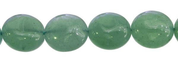 12MM COIN AVENTURINE BEAD