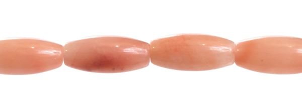 5X12MM RICE PINK AVENTURINE BEAD