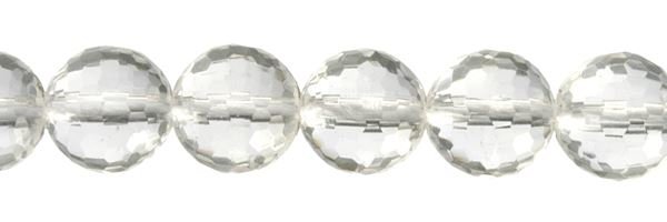 6MM ROUND FACETED QUALITY (A) CRYSTAL BEAD
