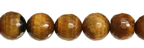 4MM ROUND FACETED QUALITY (A) TIGER EYE BEAD
