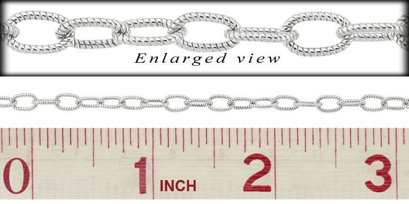 SS Hammer Oval Cable Chain