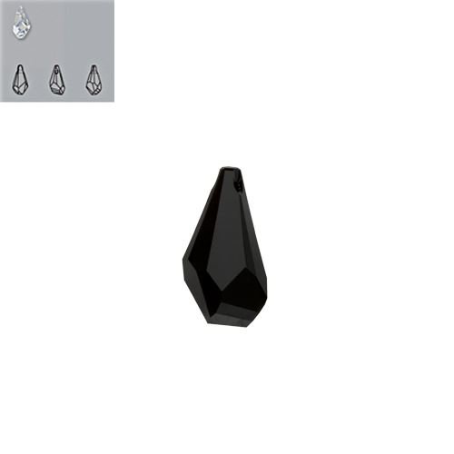 50MM JET 6015 SWAROVSKI PENDANT