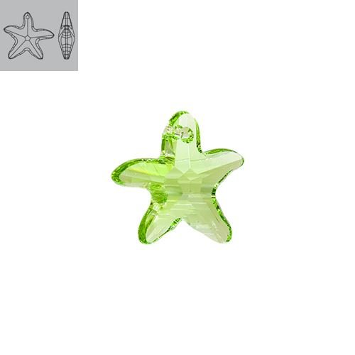 16mm Peridot 6721 Swarovski Pendant