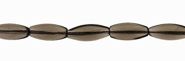 5X12MM RICE SMOKY QUARTZ