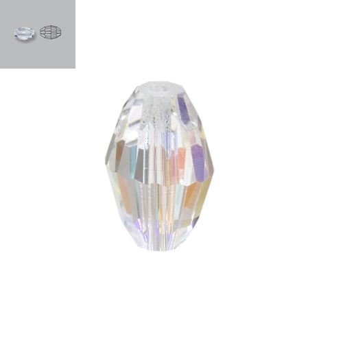 6X4mm Crystal 5200 Swarovski Bead
