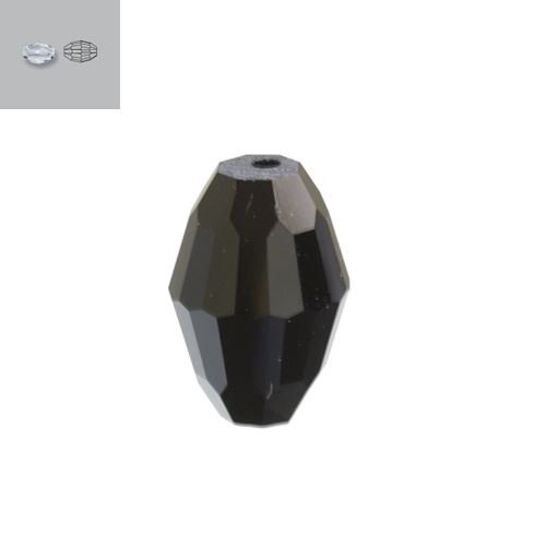 6X4MM JET 5200 SWAROVSKI BEAD