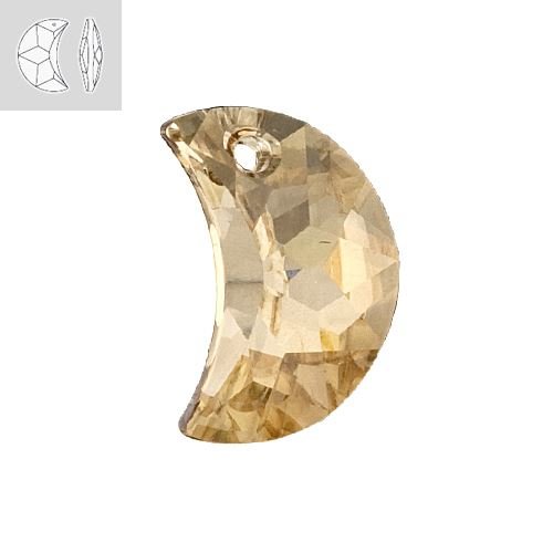30MM CRYSTAL GOLDEN SHADOW 6722 SWAROVSKI PENDANT