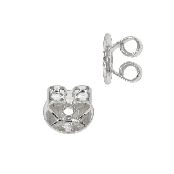 Sterling Silver 5.5mm Earring Friction Earnut