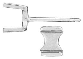 14KW 2.5mm Channel Set Earring