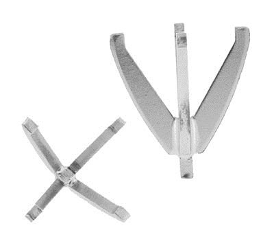 14KW 4.1mm 25pts High Four Prong Round With Peg