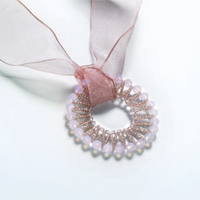 Bead Ring Pendant  by swarovski